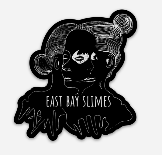 East Bay Slimes Logo Sticker (Black)